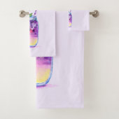 ブルーベリーカッコいいドリンク果実風呂タオルセット バスタオルセット (インサイチュ)