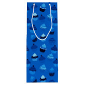 ブルーベリーカップケーキ ワインギフトバッグ (裏面)