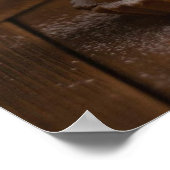 ブルーベリーキッチンアートポスター ポスター (角)