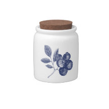 ブルーベリーキャンディジャー