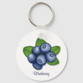 ブルーベリーキーチェーン キーホルダー (正面)