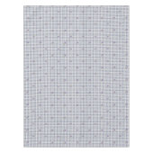 ブルーベリーグレーブルーギンガム テーブルクロス (正面)