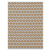 ブルーベリーケーキドーナツドーナツブレックファーストフード テーブルクロス (正面)