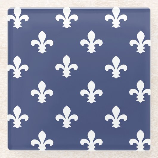 ブルーベリーサザンコテージフルーアデリス ガラスコースター (正面)