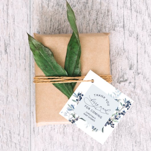 ブルーベリーサンキューベリーマーズメッセージカード フェイバータグ