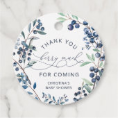 ブルーベリーサンキューベリーマーズメッセージカード フェイバータグ (正面)