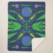 ブルーベリーシェルパのガーディアン(3サイズ) シェルパブランケット (正面)