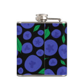 ブルーベリーシームレスパターン フラスク (裏面)