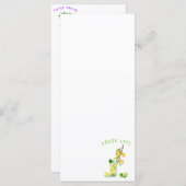 ブルーベリージュース飲料フルーツパーティーメニュー メニュー (正面/裏面)