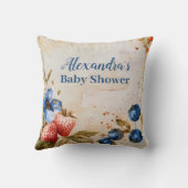 ブルーベリースイートベビーシャワー クッション (裏面)