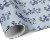 ブルーベリースウィートバースデーパーティルーツサマー ラッピングペーパー (ロールコーナー)