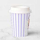 ブルーベリースウィート秋ベビーシャワー 紙コップ (右)