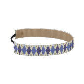 ブルーベリースコーンヘアーガイルッドバンド アスレチックヘッドバンド (左)