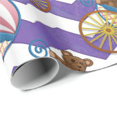 ブルーベリースミアベビー物 ラッピングペーパー (ロールコーナー)