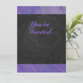 ブルーベリースメアとブラックモノグラム 招待状 (スタンド正面)