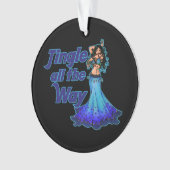 ブルーベリーダンサー オーナメント (正面)