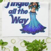 ブルーベリーダンサー キッチンタオル (折り畳み)