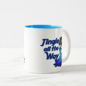 ブルーベリーダンサー ツートーンマグカップ (正面右)