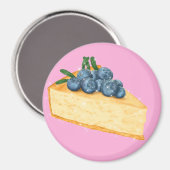 ブルーベリーチーズケーキ マグネット (正面/裏面)