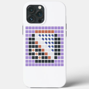ブルーベリーチーズケーキ(絵文字アート) iPhone 13 PRO MAXケース
