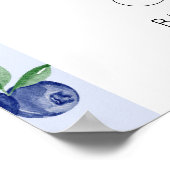 ブルーベリーツスウィートバースデーパーティーへようこそ ポスター (角)