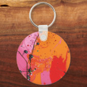 ブルーベリーツリー詳細 キーホルダー (正面)