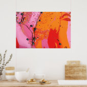 ブルーベリーツリー詳細 ポスター (キッチン)