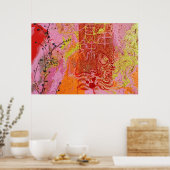 「ブルーベリーツリー」 ポスター (キッチン)