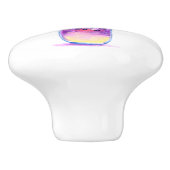 ブルーベリードリンクセラミックノブ – カスタム文字 セラミックノブ (側面)