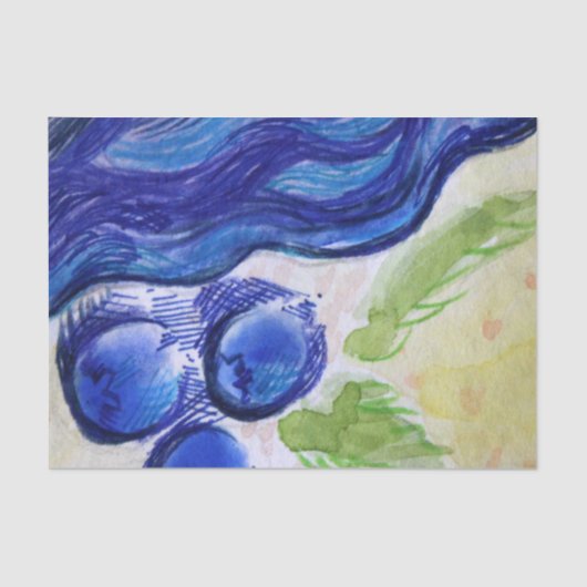 ブルーベリードリーム 薄葉紙 (正面)