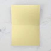 ブルーベリーノートカードのエッセンス サンキューカード (内部)