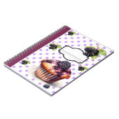 ブルーベリーノートブック ノートブック (左側)