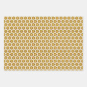 ブルーベリーバタークランチフランスのツイストドーナツ ラッピングペーパーシート (正面3)