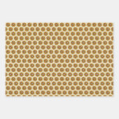 ブルーベリーバタークランチフランスのツイストドーナツ ラッピングペーパーシート (正面2)