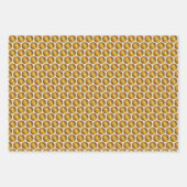 ブルーベリーバタークランチフランスのツイストドーナツ ラッピングペーパーシート (正面)