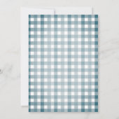 ブルーベリーパイシャワー招待状 招待状 (裏面)