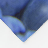 ブルーベリーパイル フリースブランケット (角)