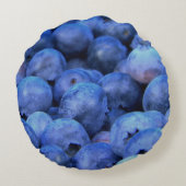 ブルーベリーパイル ラウンドクッション (裏面)