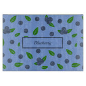 ブルーベリーパターン切削盤 カッティングボード (正面)