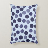 ブルーベリーパターン アクセントクッション (正面(垂直))