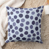 ブルーベリーパターン クッション (ブランケット)