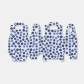 ブルーベリーパターン フェイバーボックス (折り畳みなし)