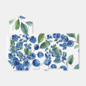 ブルーベリーパターン フェイバーボックス (折り畳みなし)