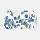 ブルーベリーパターン フェイバーボックス (折り畳みなし)