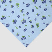 ブルーベリーパターン 薄葉紙 (詳細)