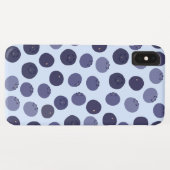 ブルーベリーパターン Case-Mate iPhoneケース (裏面(横))