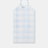 ブルーベリーパンケーキベビーブランチシャワーサンキュー ギフトタグ (裏面)