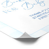 ブルーベリーパンケーキベビーブルンチブックスフォーベビー ポスター (角)