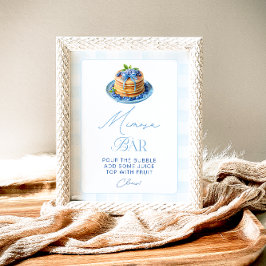 ブルーベリーパンケーキベビーブルンチマムオーサバー ポスター