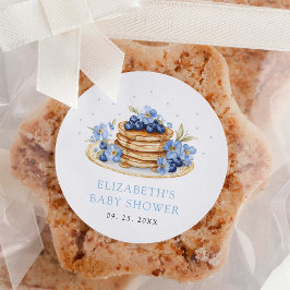 ブルーベリーパンケーキ ラウンドシール